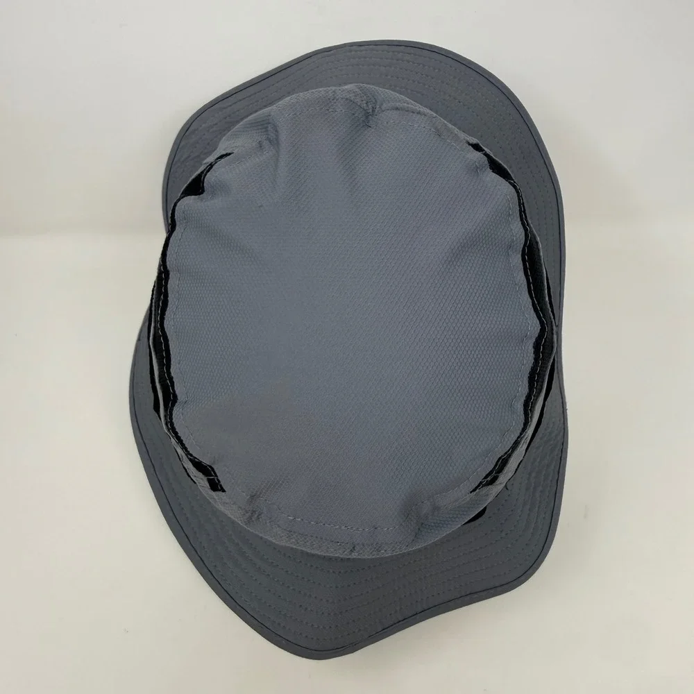 Adidas Aeroready Boonie Hat Mens Grey Black Mesh Hiking Sun Bucket Hat Size L/XL